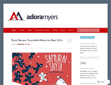 Tablet Screenshot of adoramyers.com